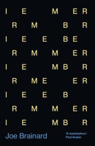 Joe Brainard i remember