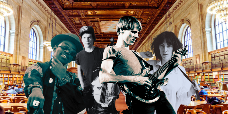 The NYPL has acquired Tom Verlaine’s archive. Which other rock stars live on at the library?