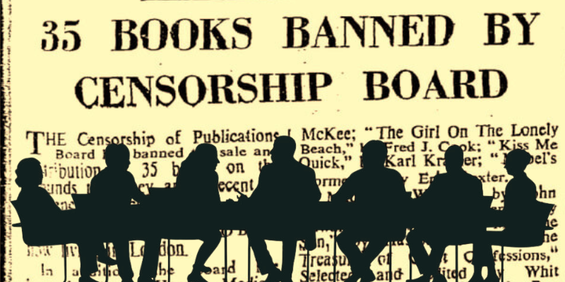 Not-so-happy 100th birthday to Ireland’s Committee of Evil Literature.