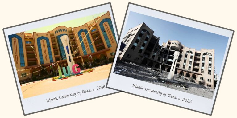 On the Systematic Annihilation of Gaza’s Educational Future