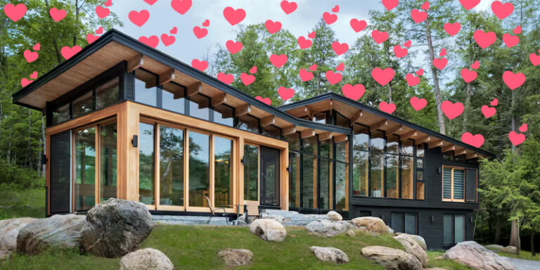 You can spend a night (or several) in the horny hockey cottage from Heated Rivalry.