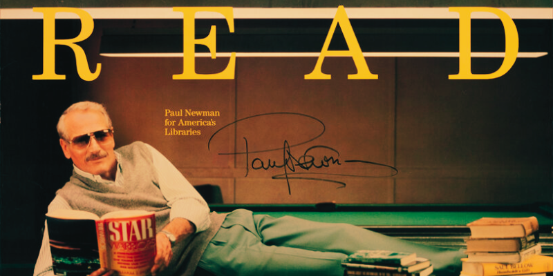 The American Library Association is auctioning off some primo vintage READ posters.