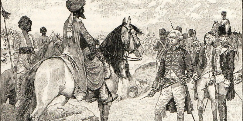 Surrender of Baillie to Hyder Ali, American Revolution