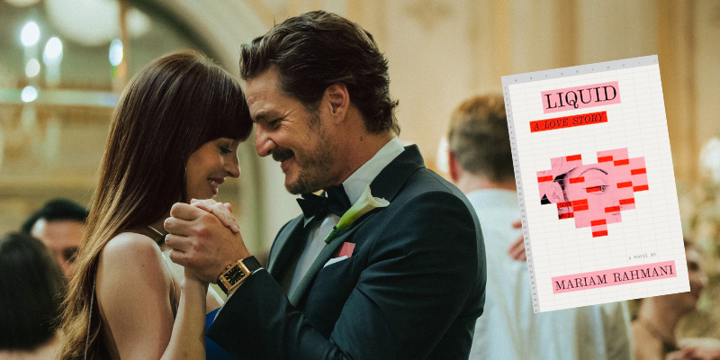 Dakota Johnson and Pedro Pascal dancing, Liquid novel