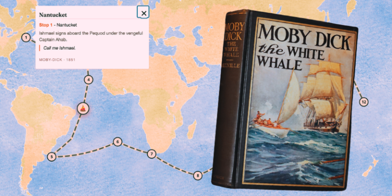 Moby Dick map