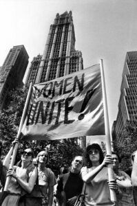 NYC: 1ST WOMEN MARCH EQUALITY DAY, WOMEN IN STRIKE