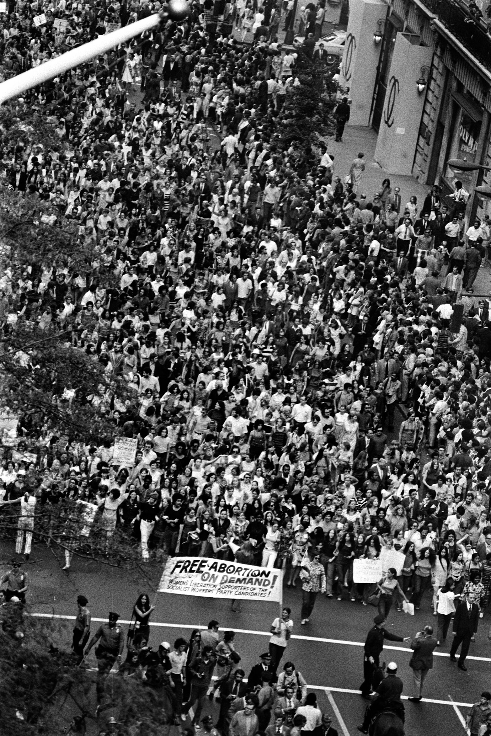 NYC 1ST WOMEN MARCH EQUALITY DAY, WOMEN IN STRIKE AUGUST 26 1970