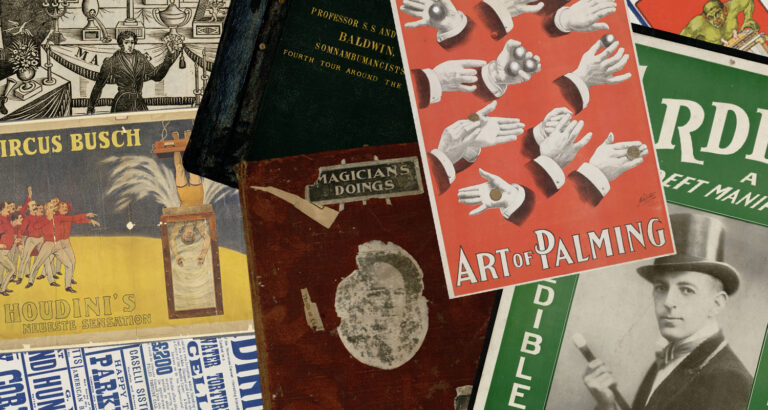 Harry Houdini was a serious book collector. Here are some of his weirdest finds.