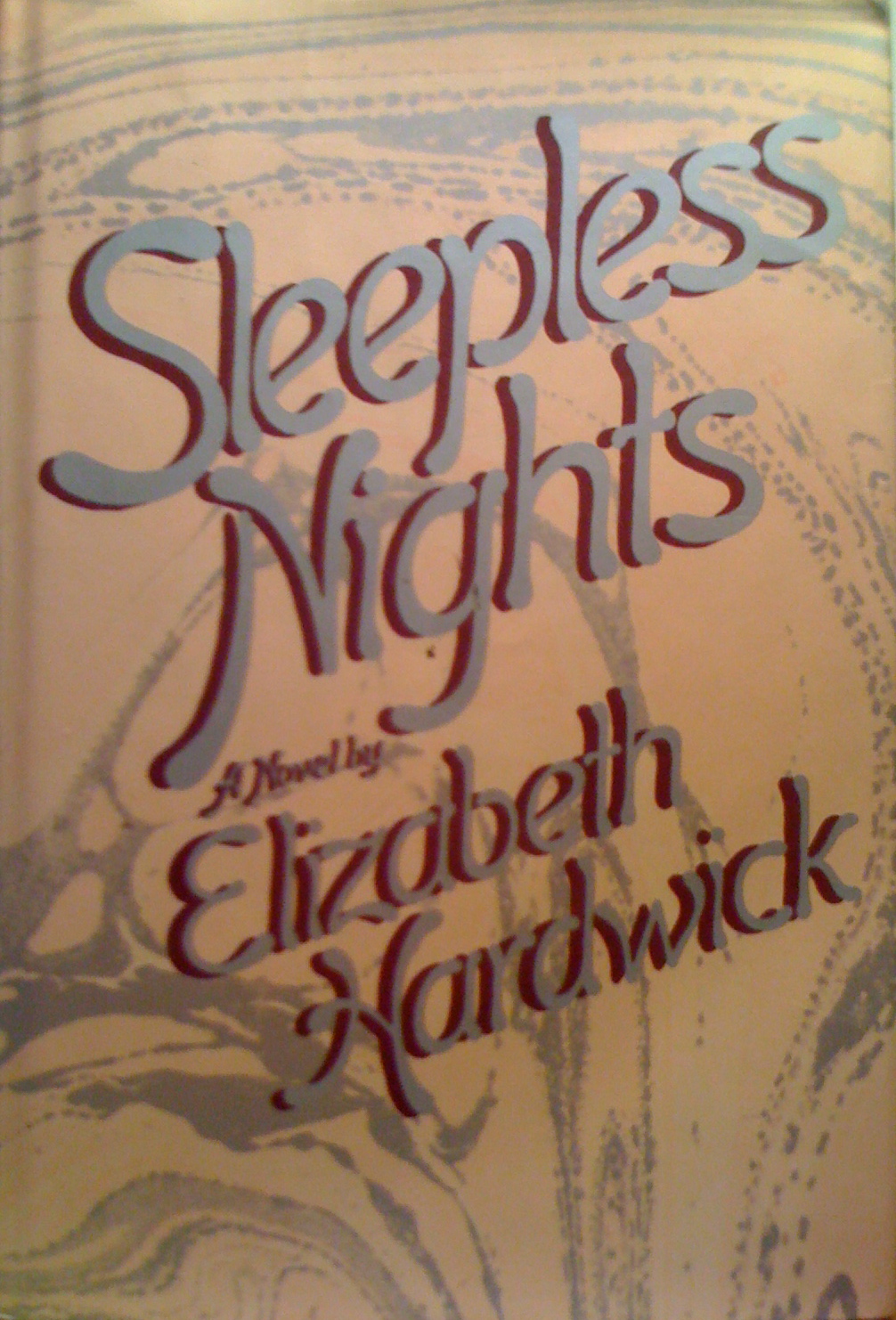 sleepless nights by elizabeth hardwick