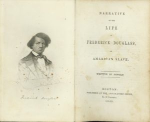 what was the name of frederick douglass book