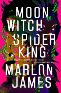 Marlon James_Moon Witch, Capa do Rei Aranha