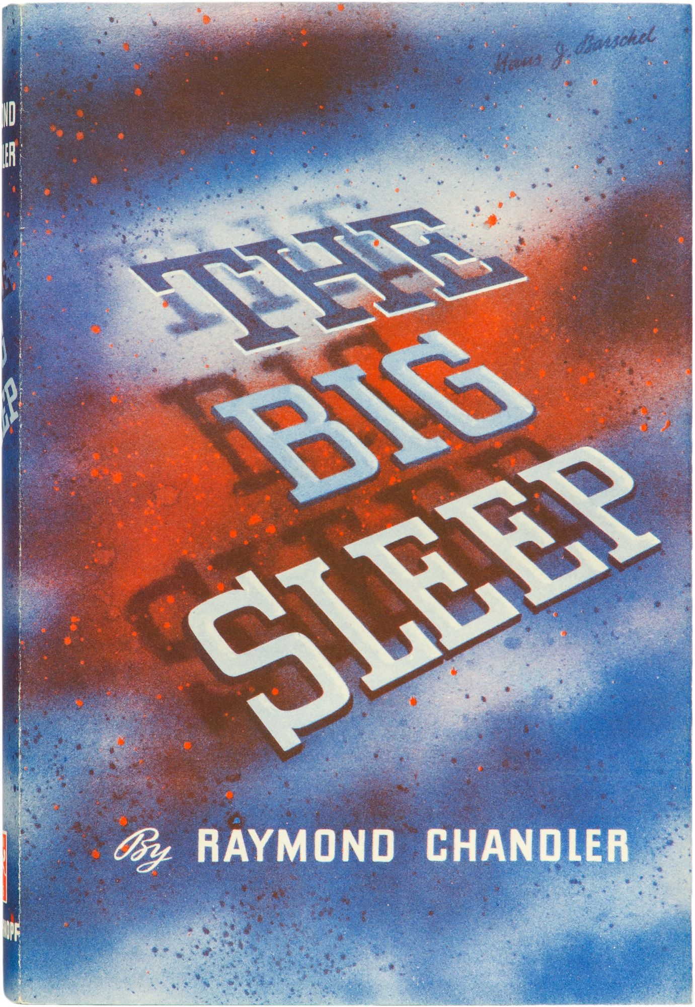 Chandler Big Sleep 1st Knopf 1939 Credit Biblioctopus