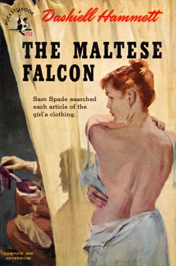 Hammett Maltese Falcon Pocket Book 1945