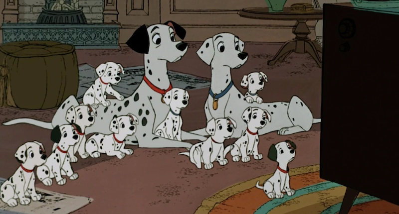 Stopping for a Moment to Appreciate the Original 1961 film One Hundred and  One Dalmatians ‹ CrimeReads