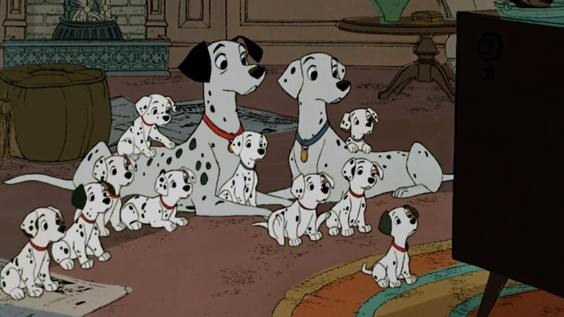 101 DALMATIANS Clip - 99 Together (1961) Disney 